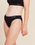 Period & Leak Proof Hipster Bikini, Light - Black