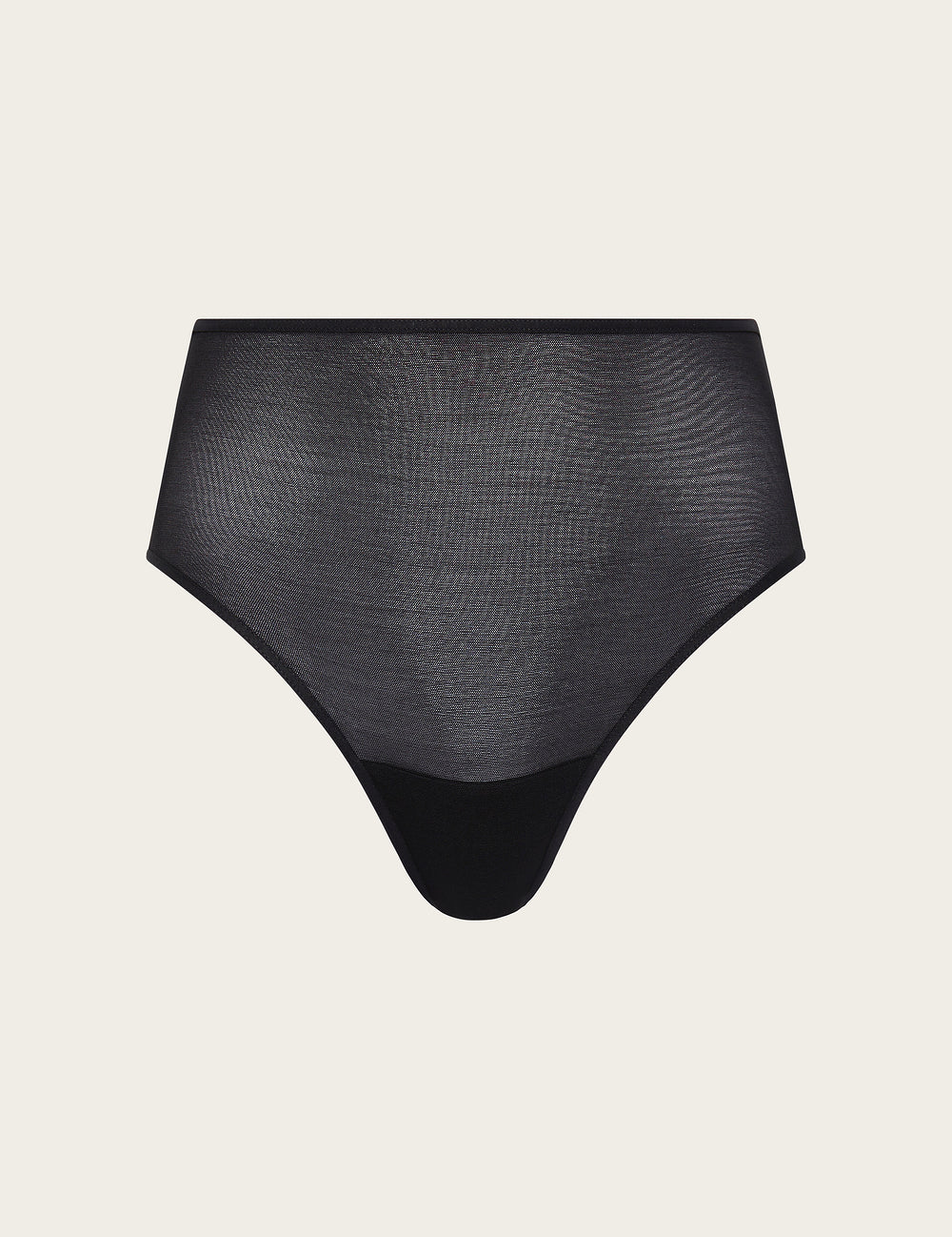 FreeMesh High-Cut Full Brief - Black