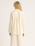 Vegan Silk Long Sleeve Shirt - Pearl
