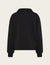 Women's Quarter Zip Sweater - Black