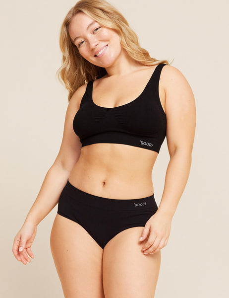 Unbranded Black Moulded Under Support Boost Padded Seam Free
