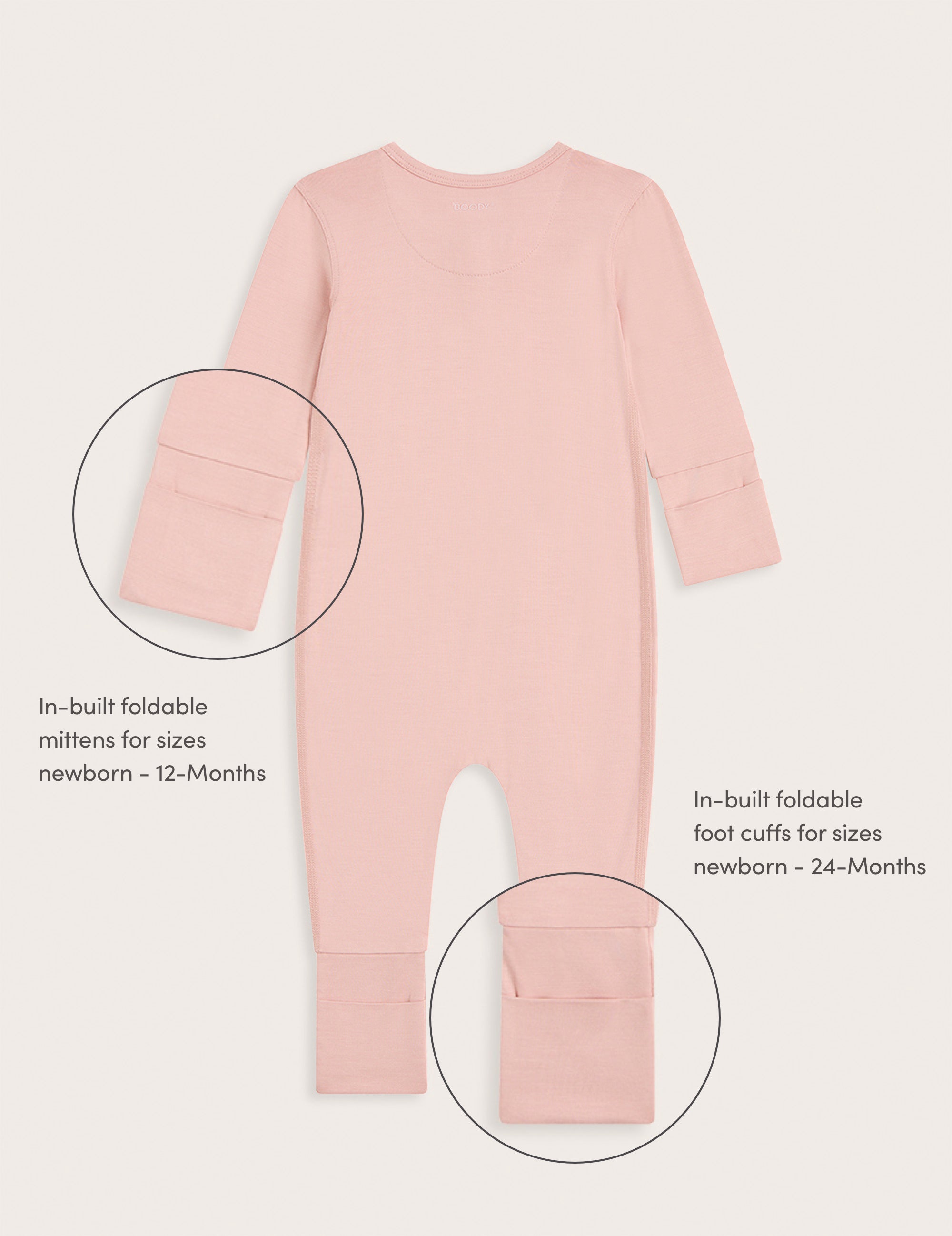 BB1000_DUSTY PINK_Baby Long Sleeve Romper_3.jpeg