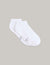 Cushioned Ankle Socks - White