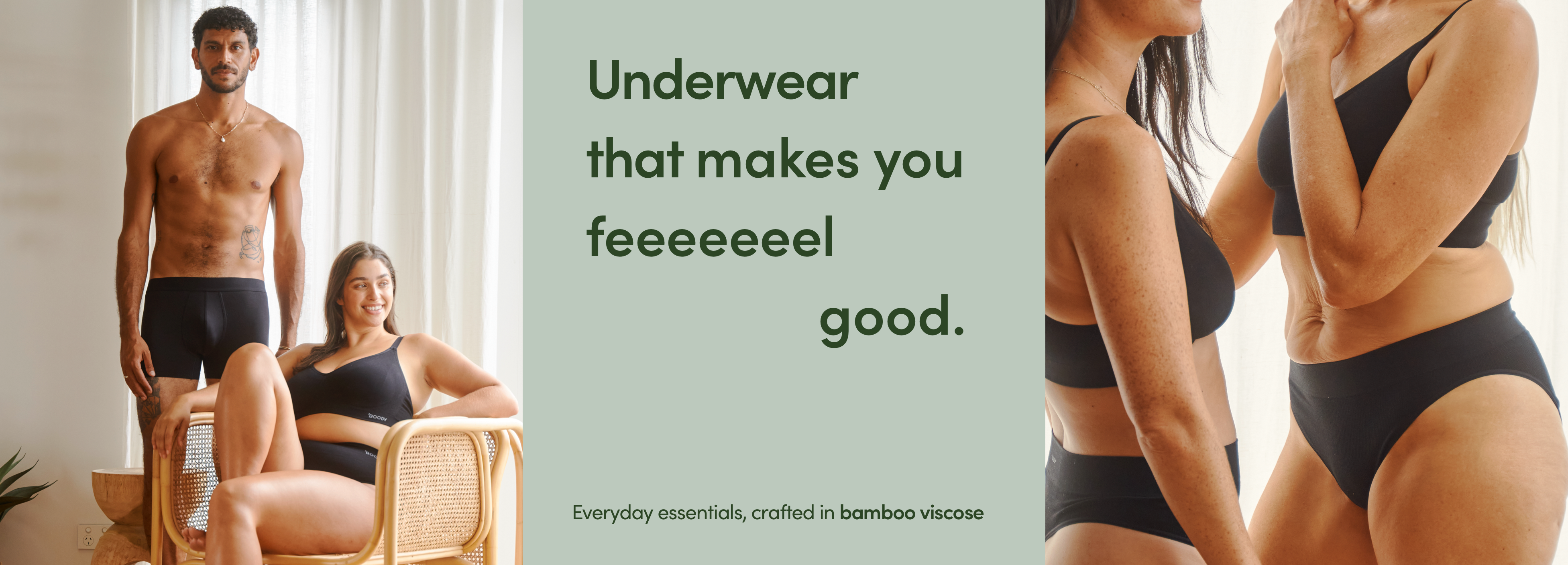 JHKKU Women's Bamboo Fiber Boho Flower Underwear Classic Briefs