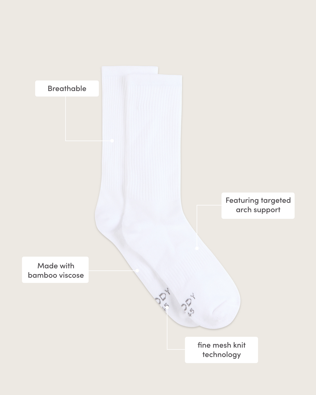Men's Everyday Boxer Briefs & Socks - Ash/White