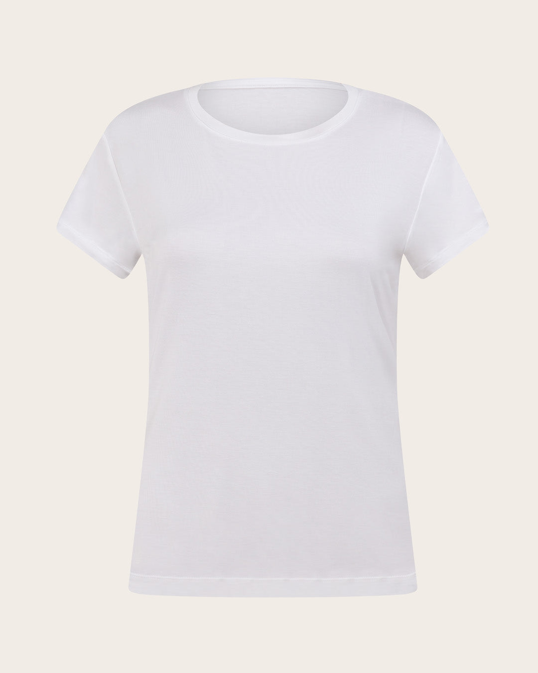Women's Base Layer Crew Neck T-Shirt - White
