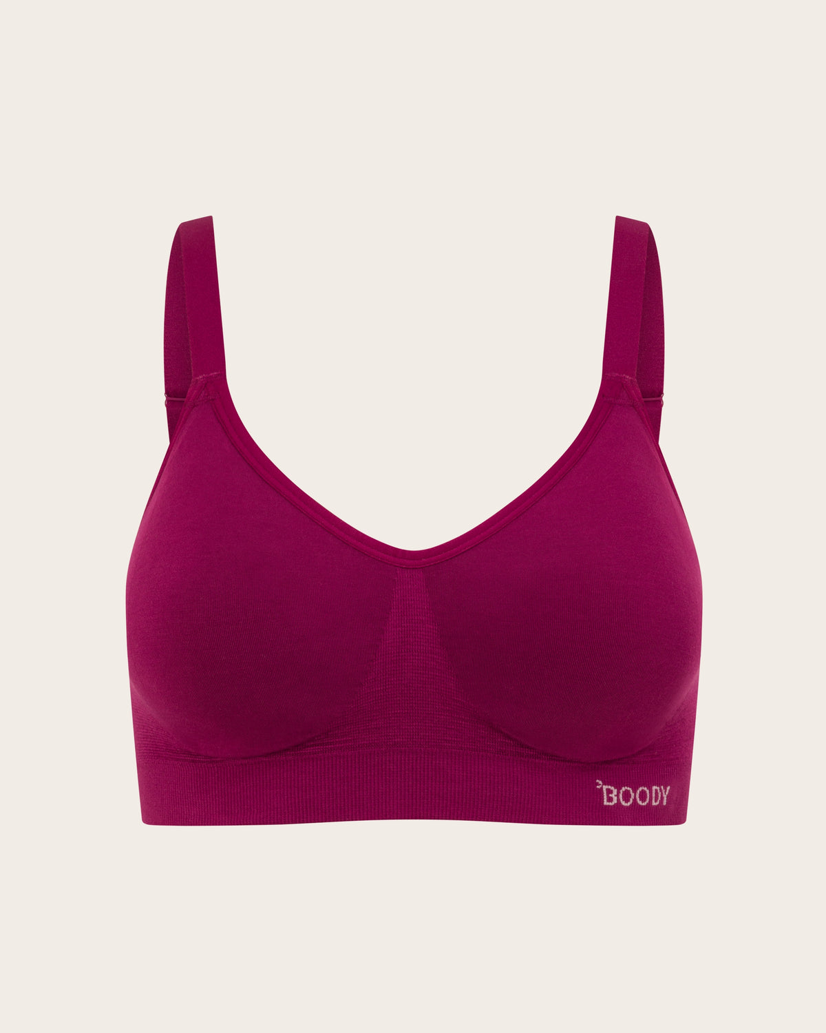 Wireless Full Bust T-Shirt Bra - BCAM Dark Pink