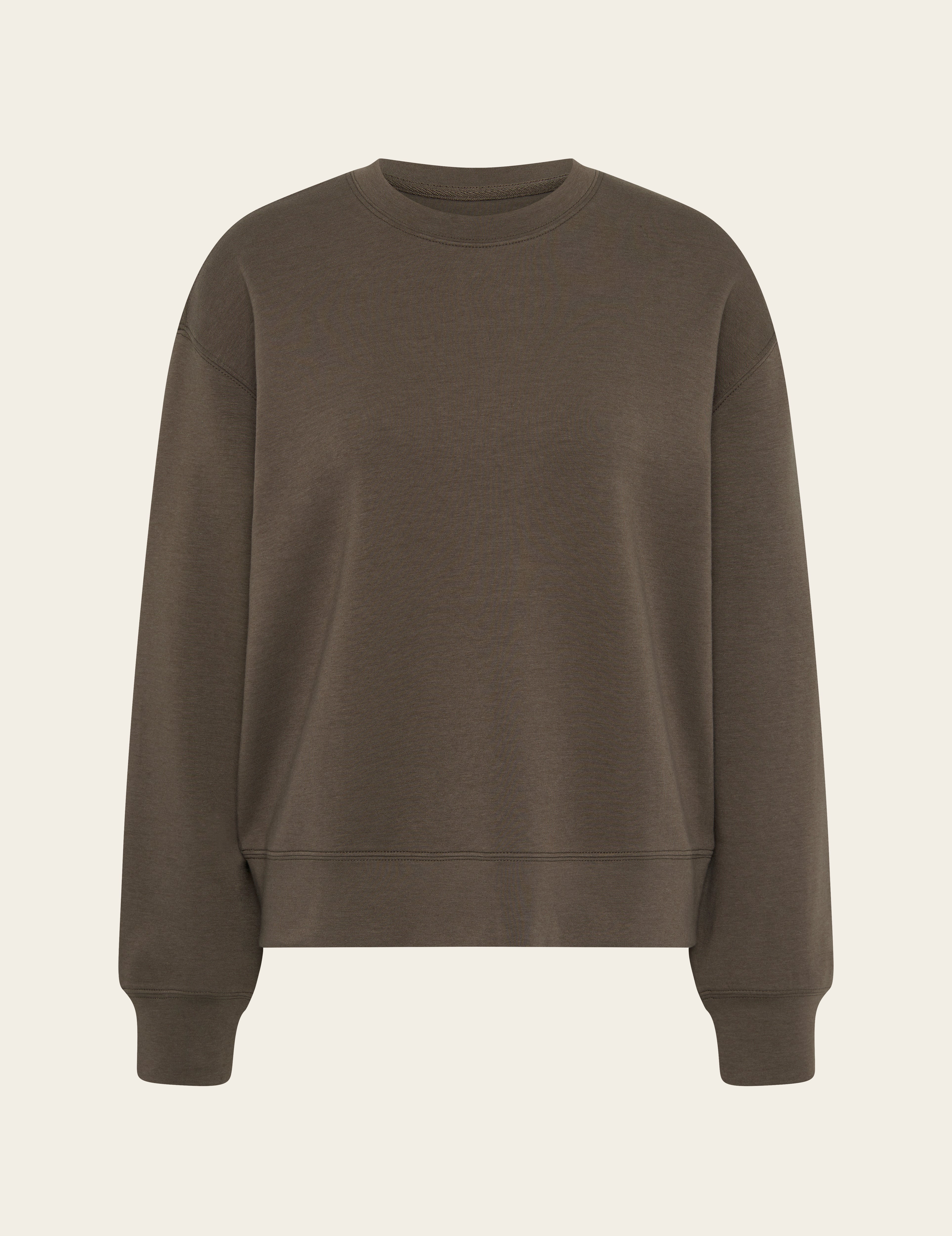 Women's Crew Neck Sweater - Oyster