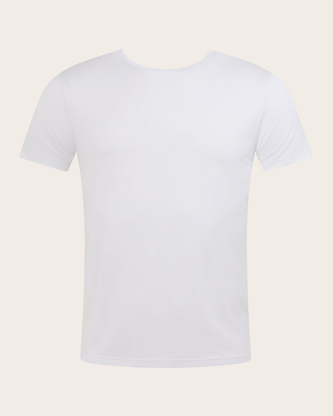 Men's Base Layer Crew Neck T-Shirt - White