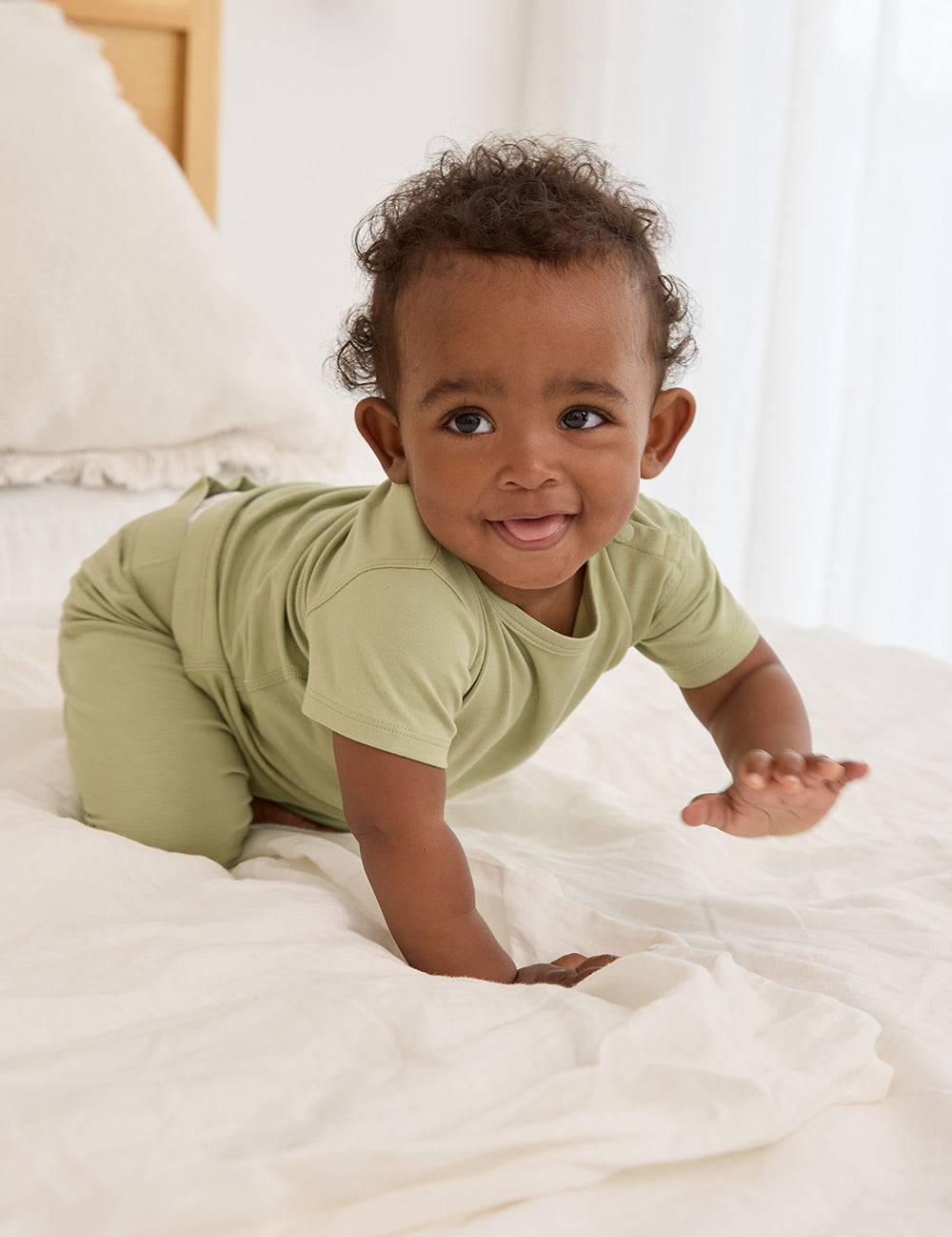 Baby Short Sleeve T-Shirt - Sage