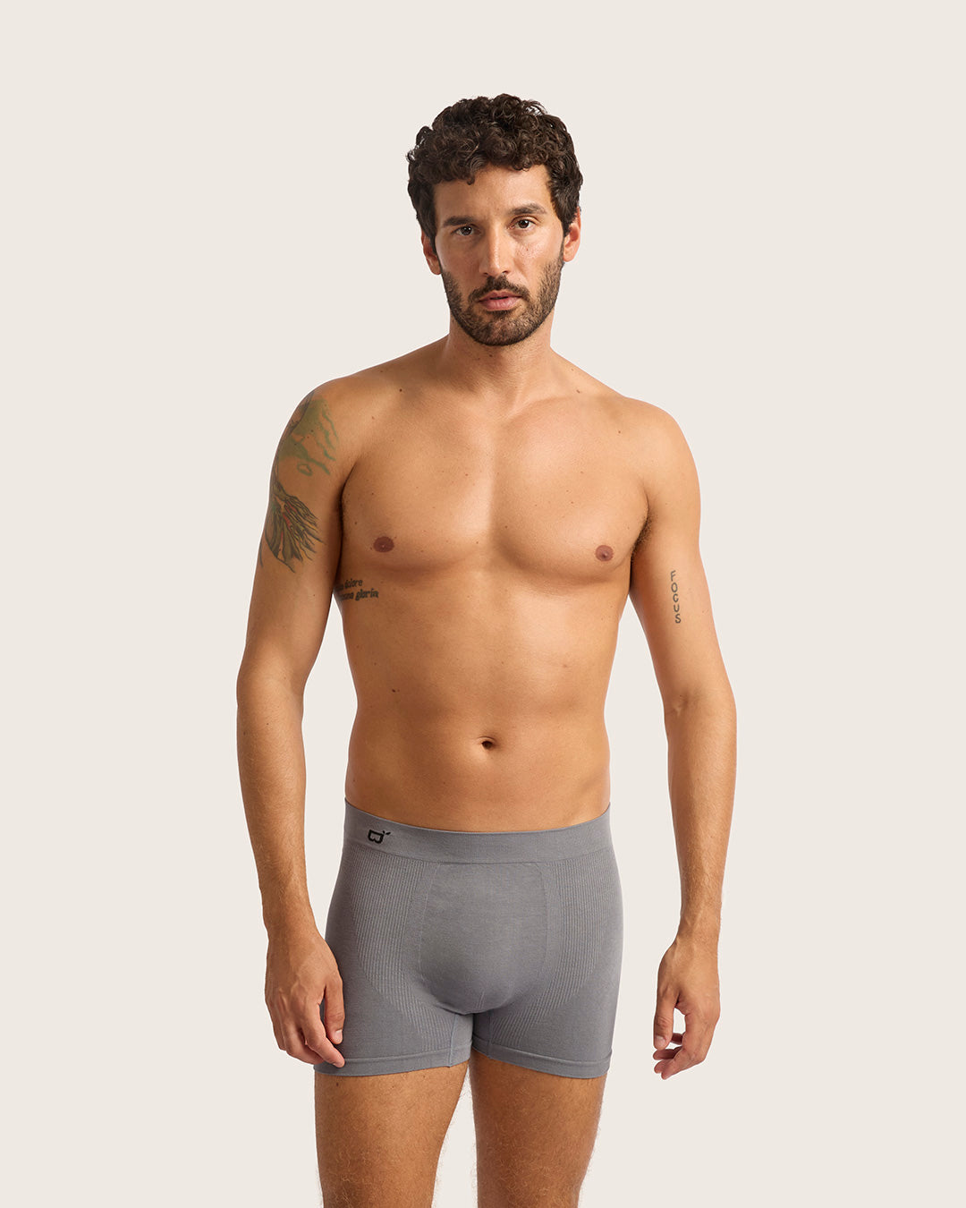 Men's Seamfree Boxer Briefs - Charcoal