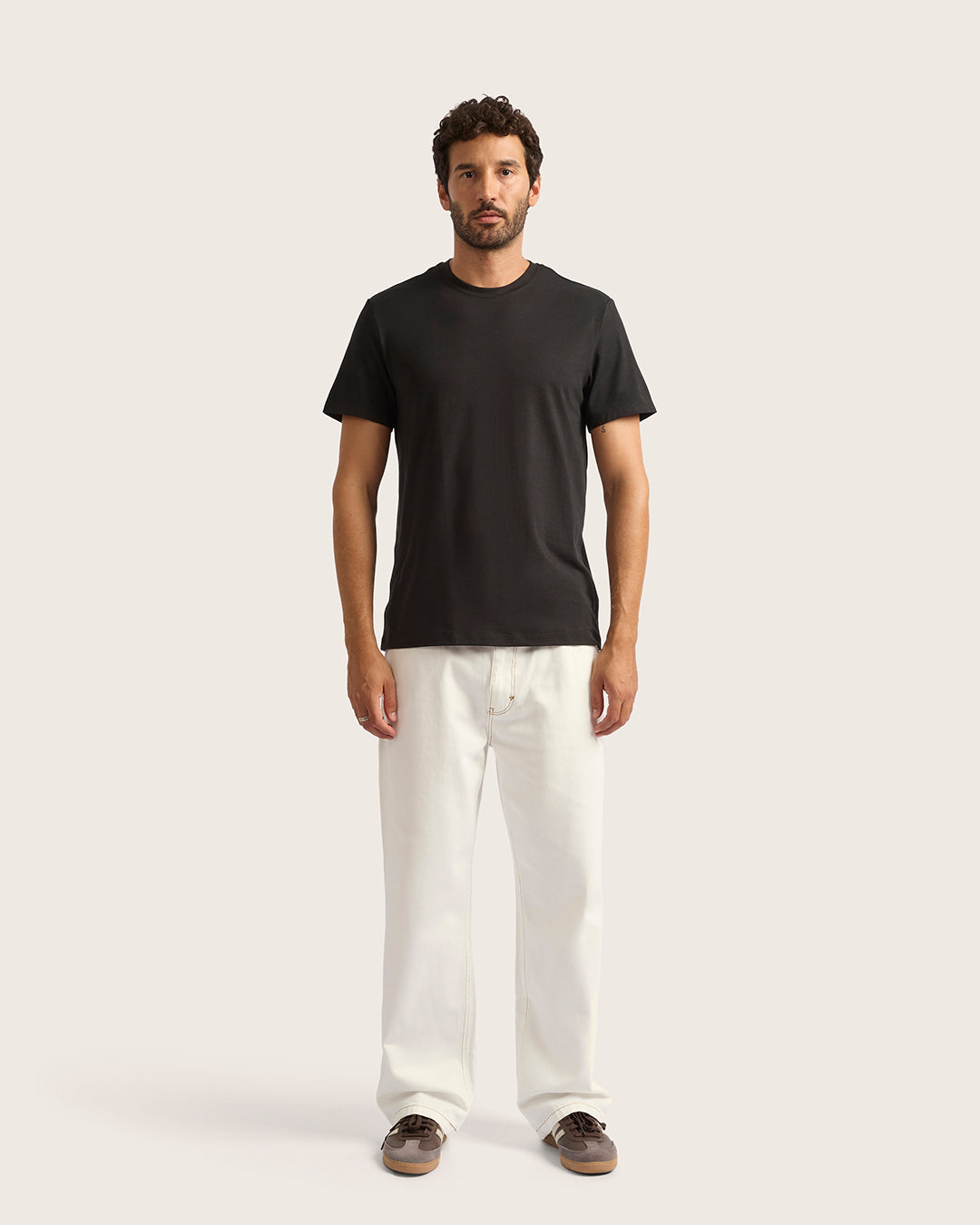 Men's Classic Crew Neck T-Shirt - Black