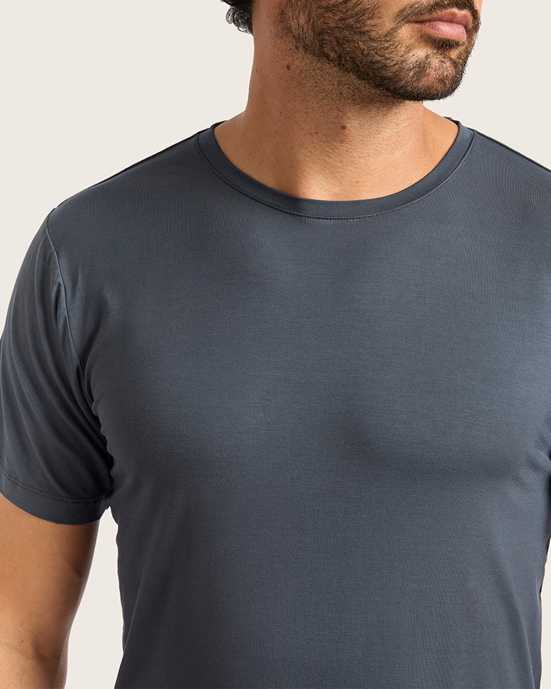 Men's Base Layer Crew Neck T-Shirt - Storm