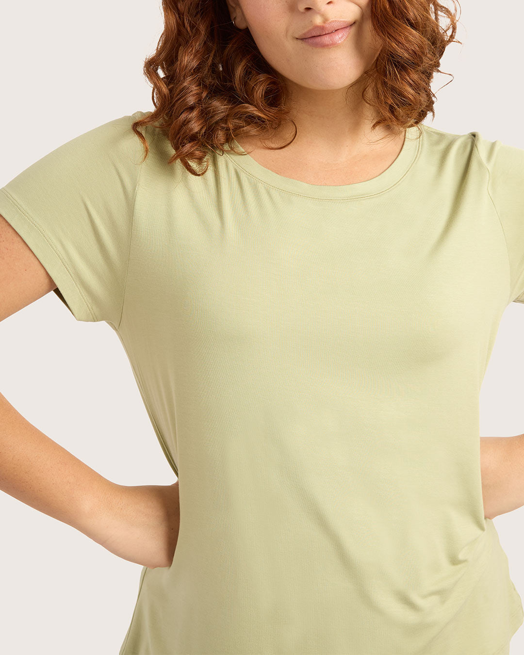 Goodnight Sleep Tee - Sage