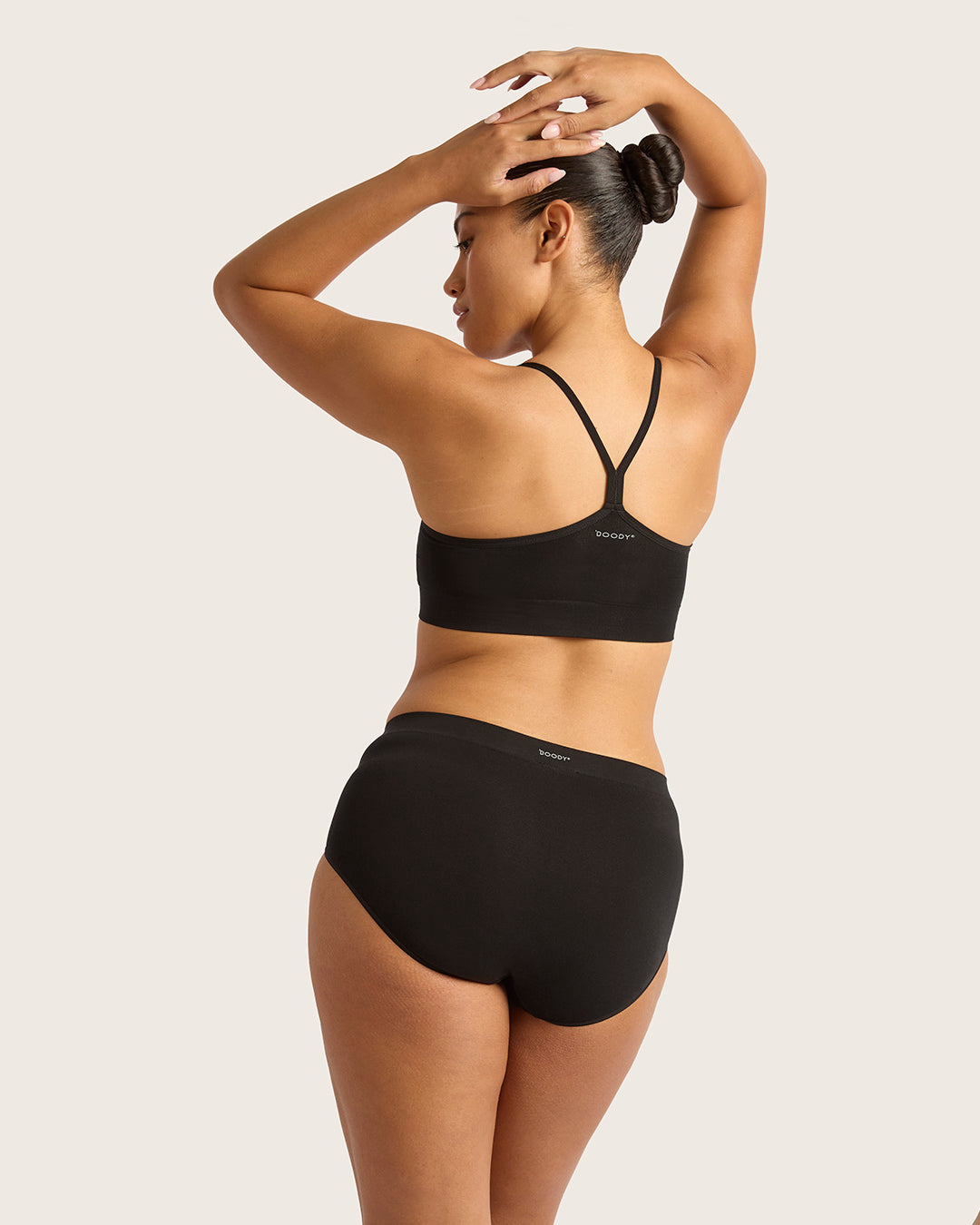 LYOLYTE Racerback Bralette - Black