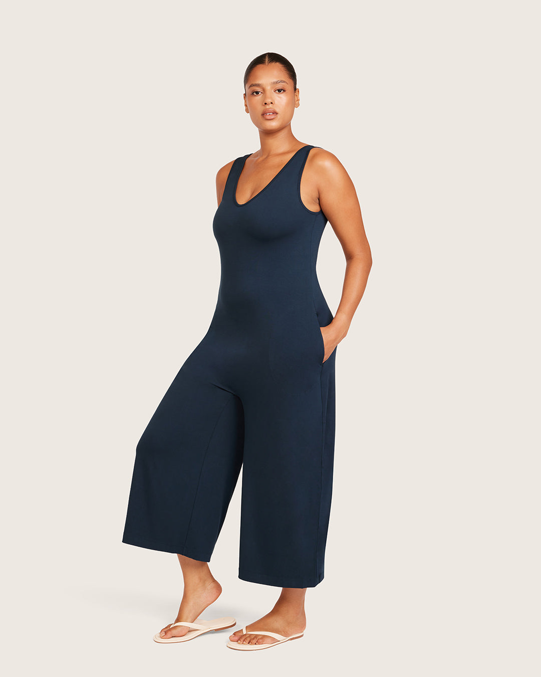 Long Jumpsuit - Midnight