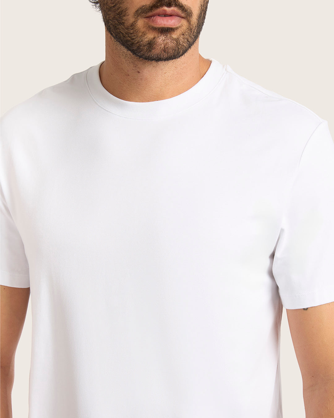 Men's Classic Crew Neck T-Shirt - White
