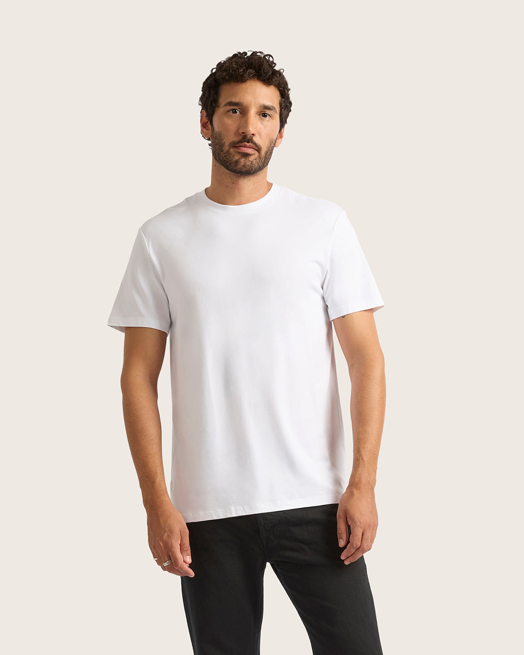 Men's Classic Crew Neck T-Shirt - White