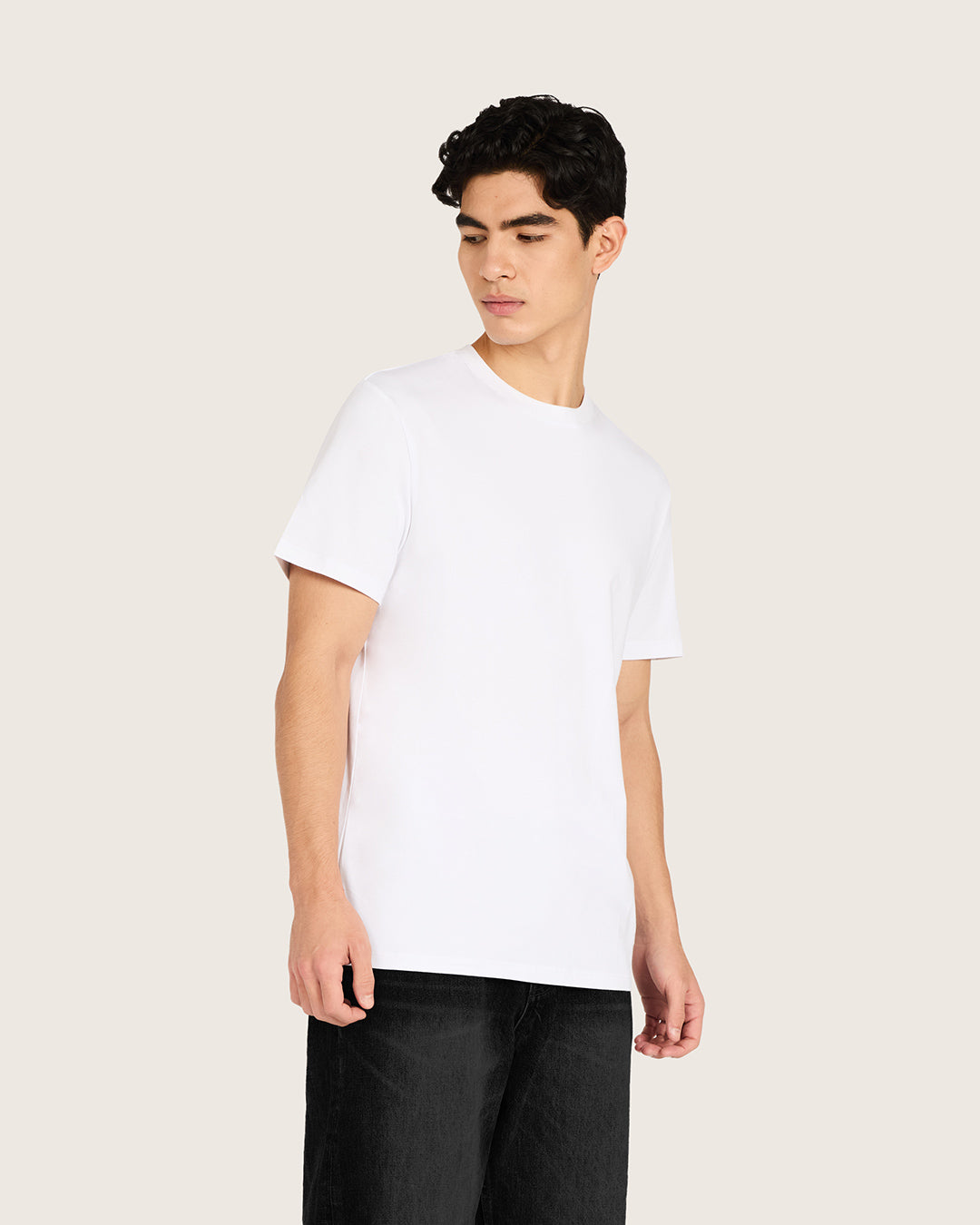 Men's Classic Crew Neck T-Shirt - White