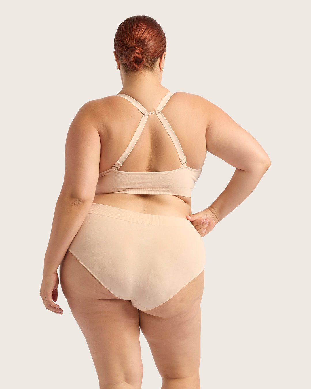 Wireless Full Bust T-Shirt Bra - Shell