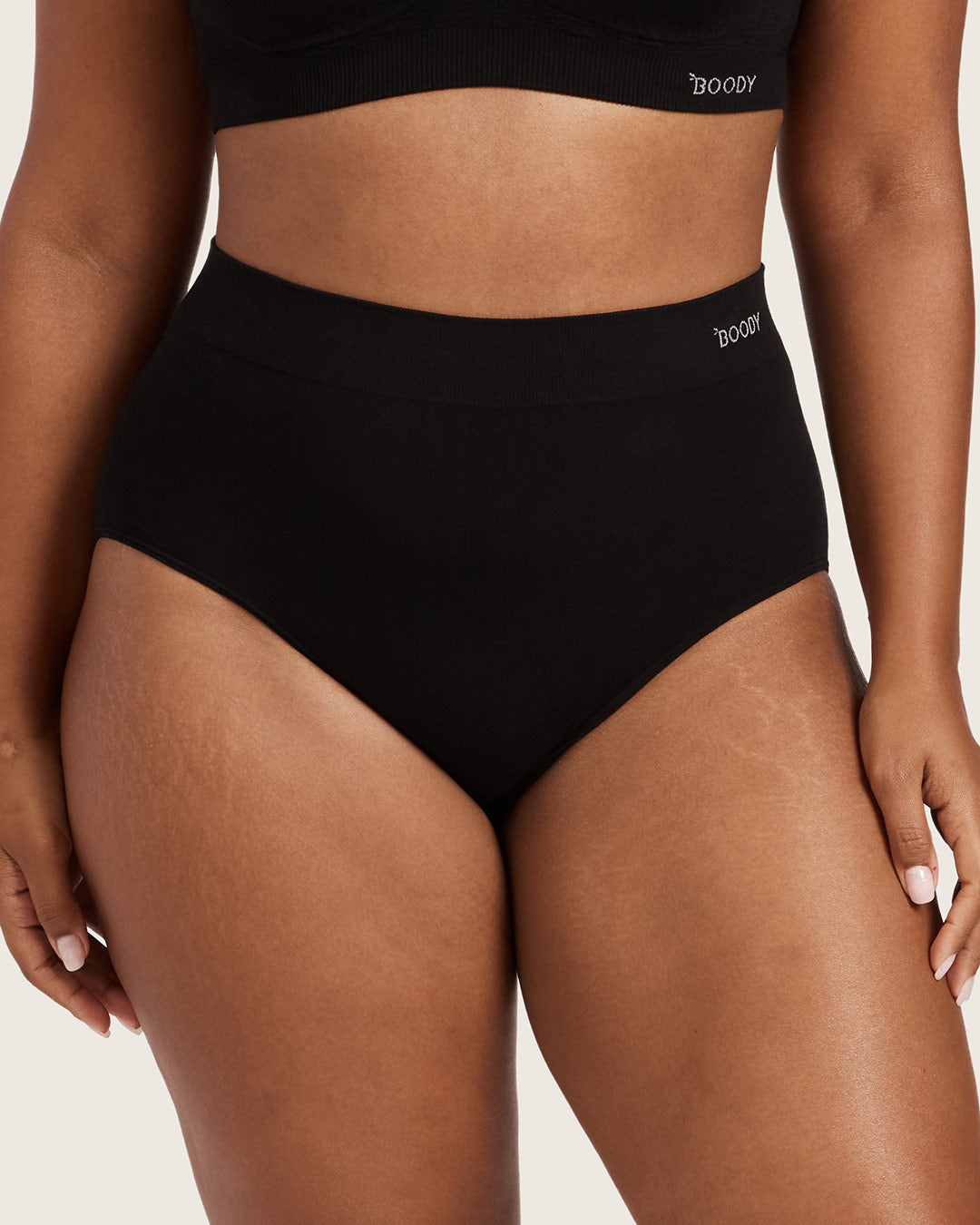 Full Coverage Briefs - Black