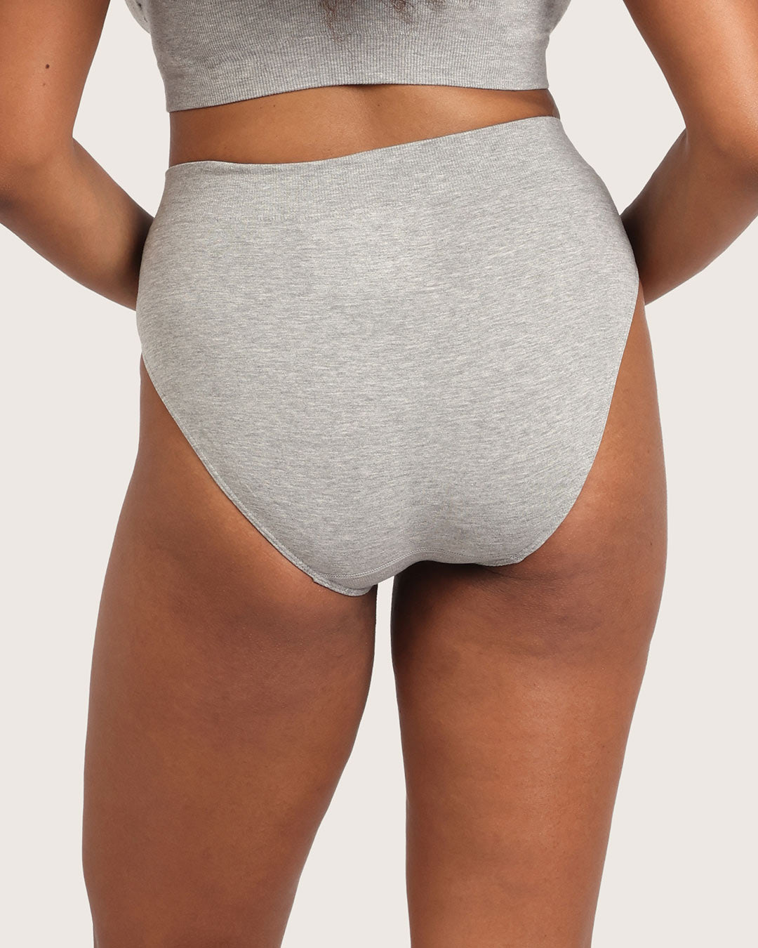Full Briefs - Light Grey Marl