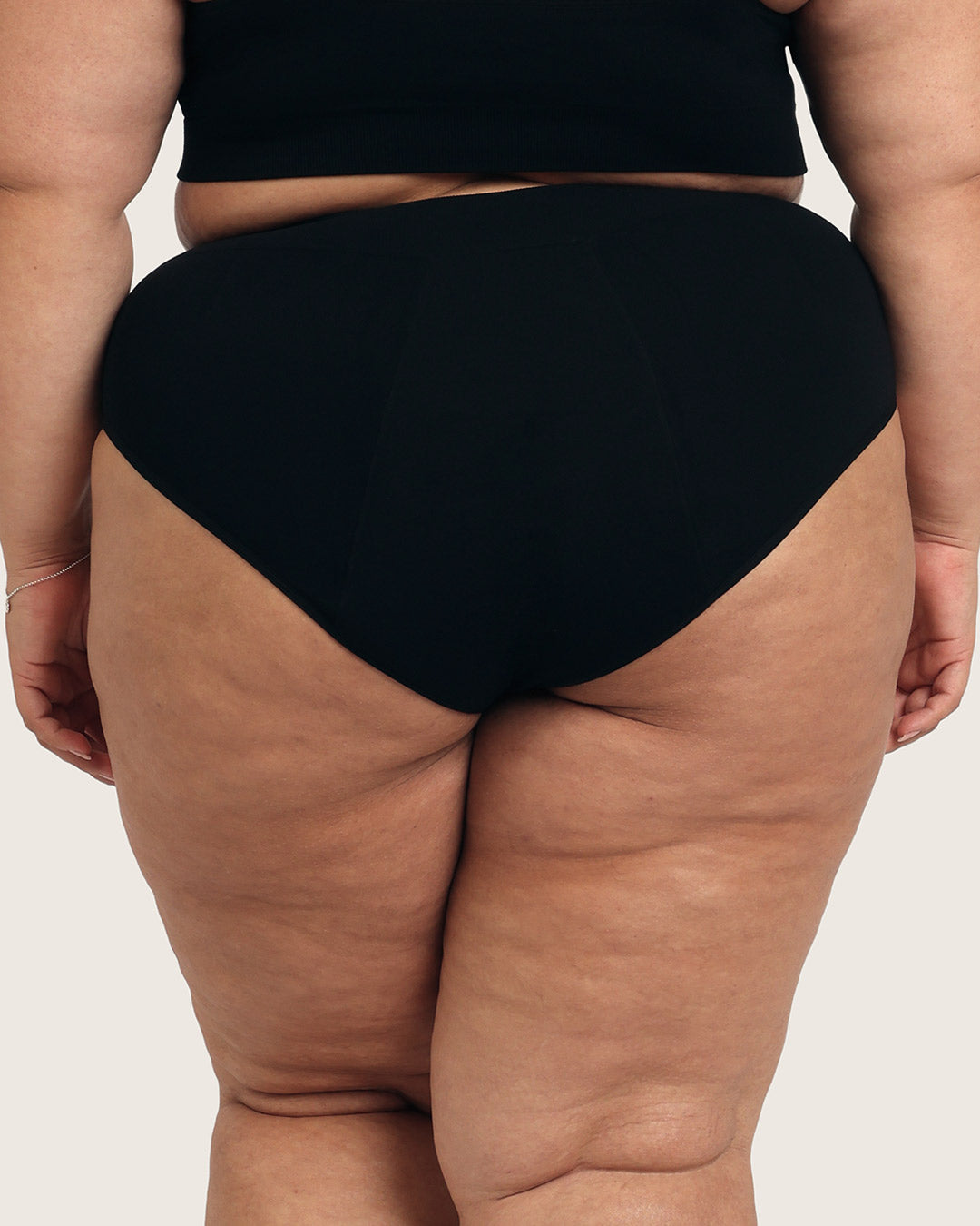 Period & Leak Proof - Full Briefs - Moderate - Heavy - Black