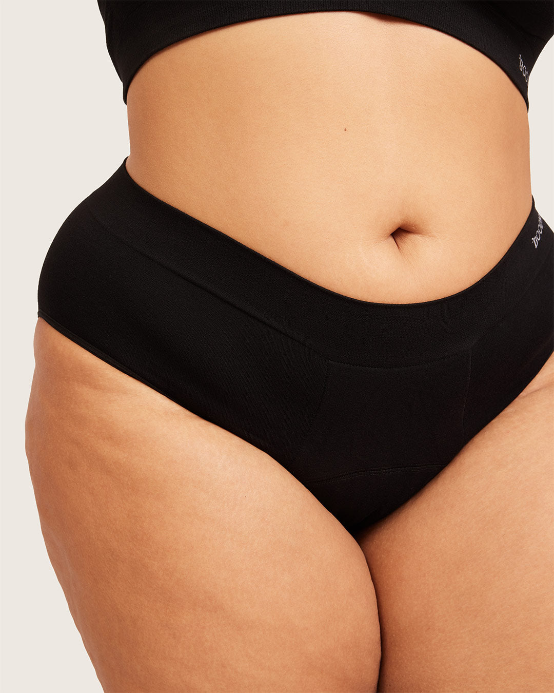 Period & Leak Proof - Full Briefs - Overnight - Black
