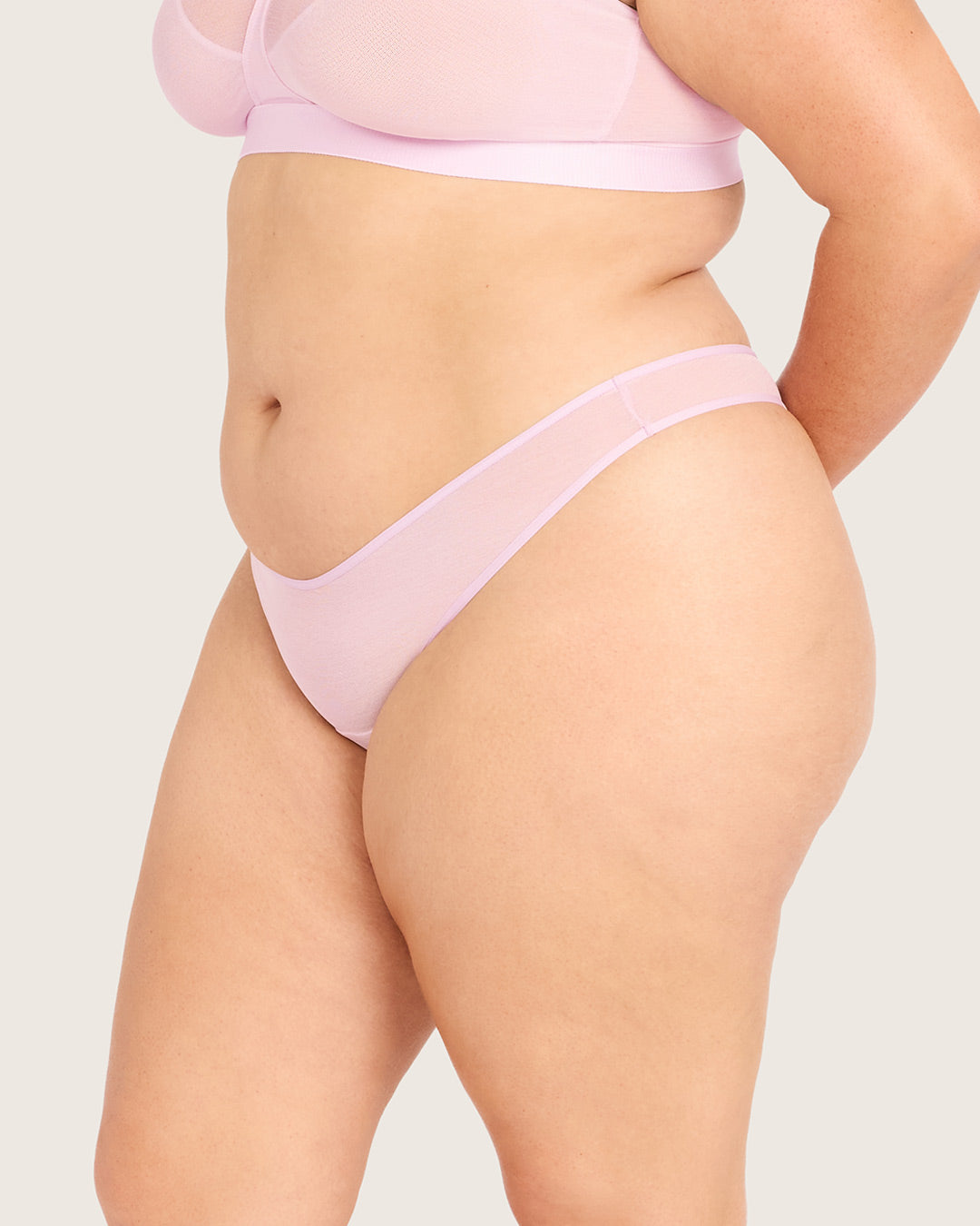 FreeMesh G-String - Pink Sorbet