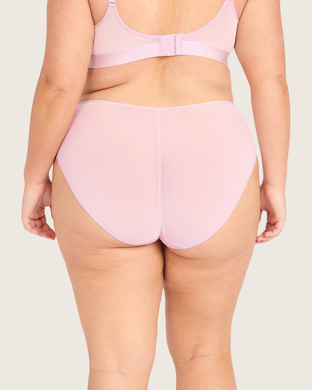 FreeMesh High-Cut Full Briefs - Pink Sorbet