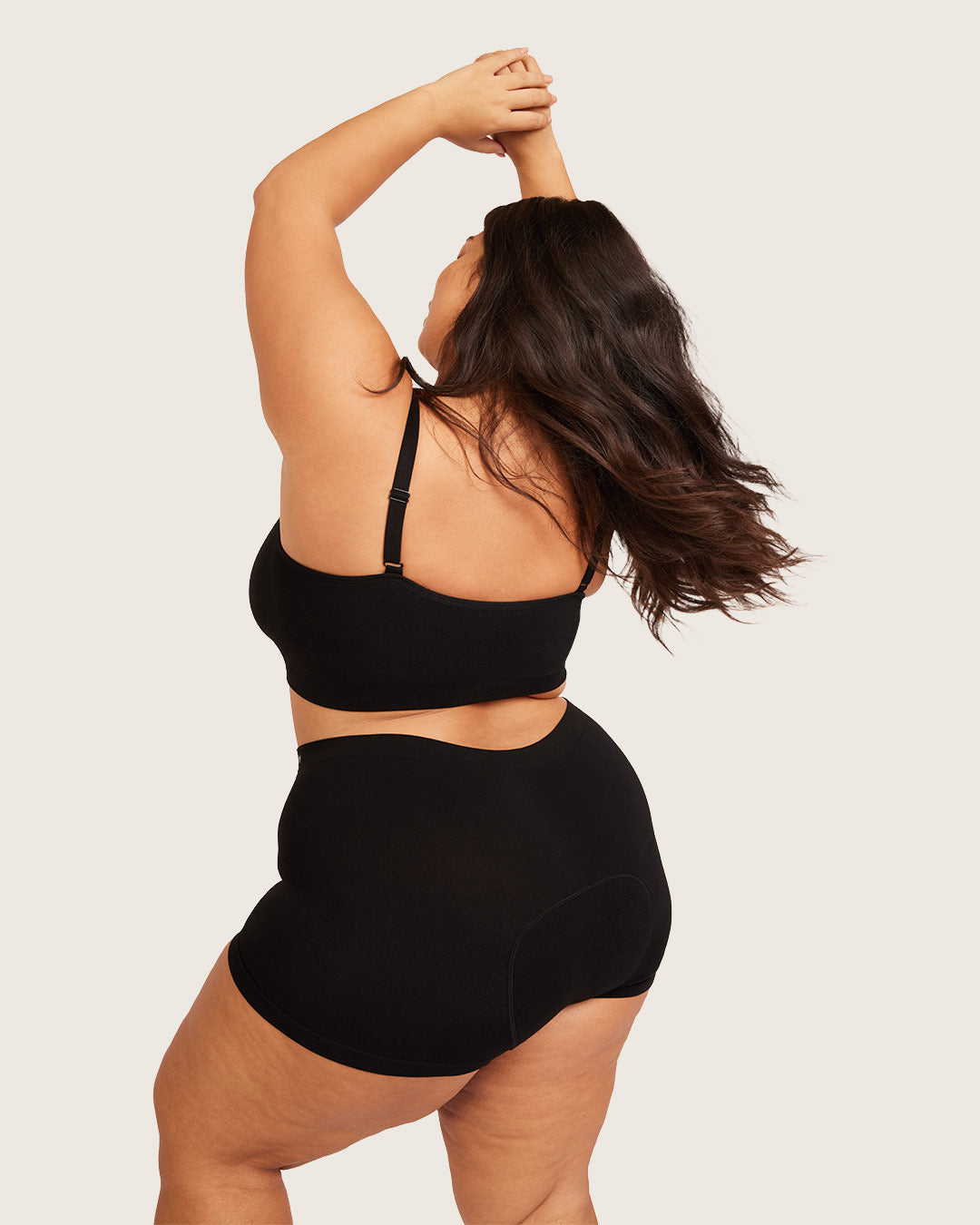 Period & Leak Proof - Undershorts 3" - Moderate - Black