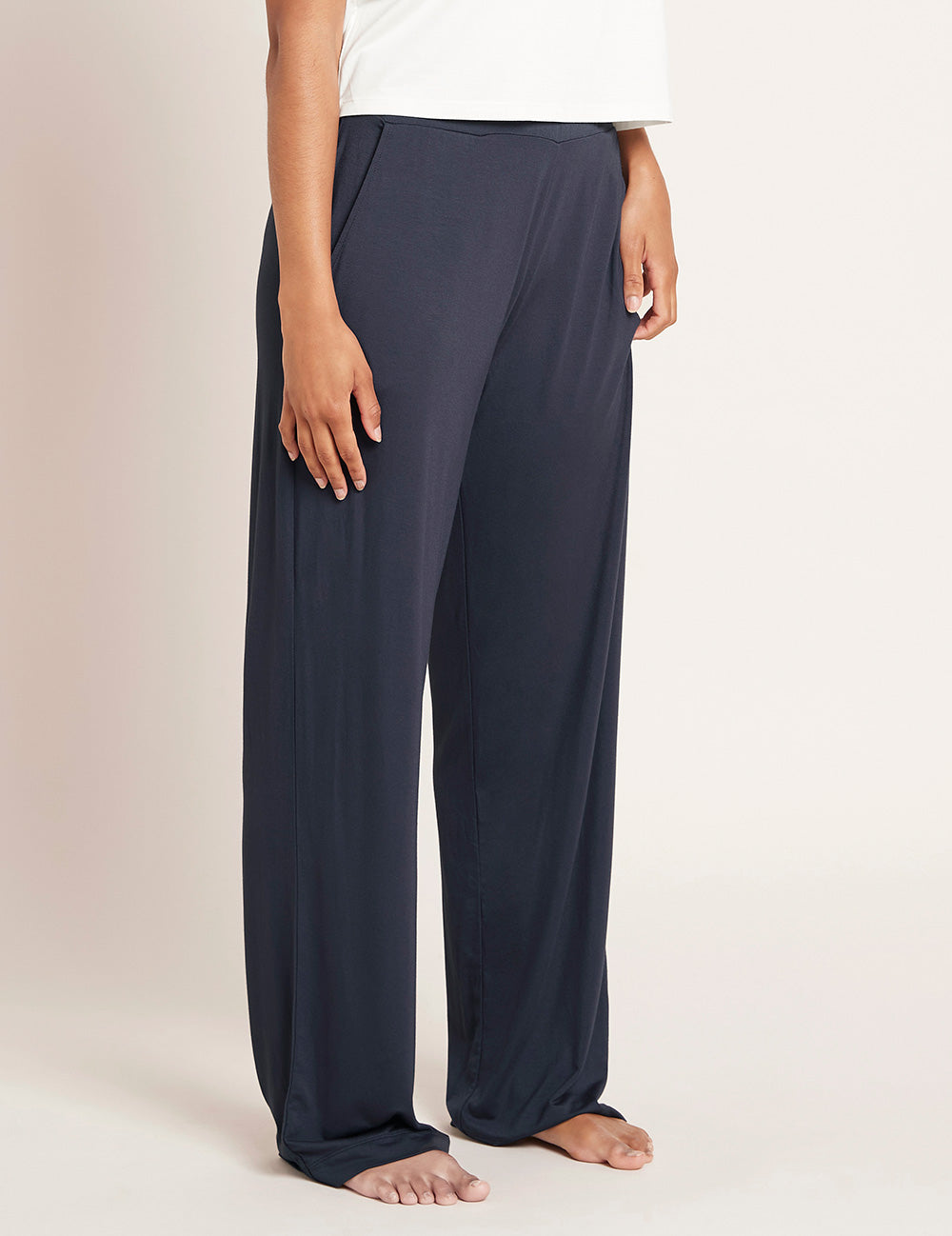 Downtime Wide Leg Lounge Pants - Storm