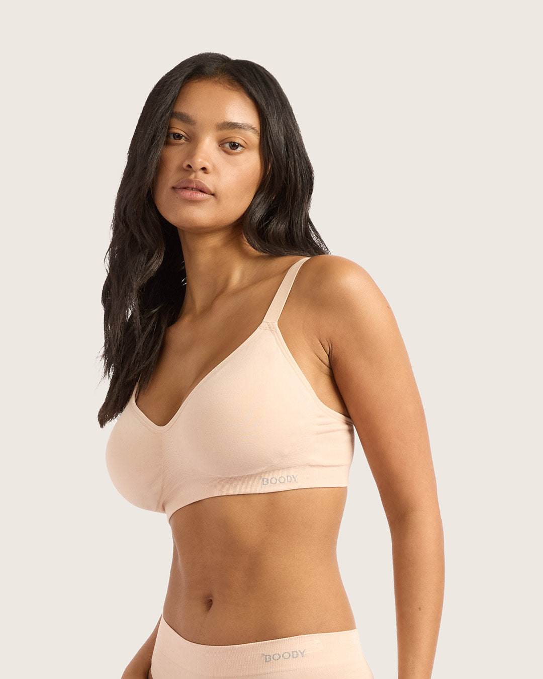 Wireless Full Bust T-Shirt Bra - Shell
