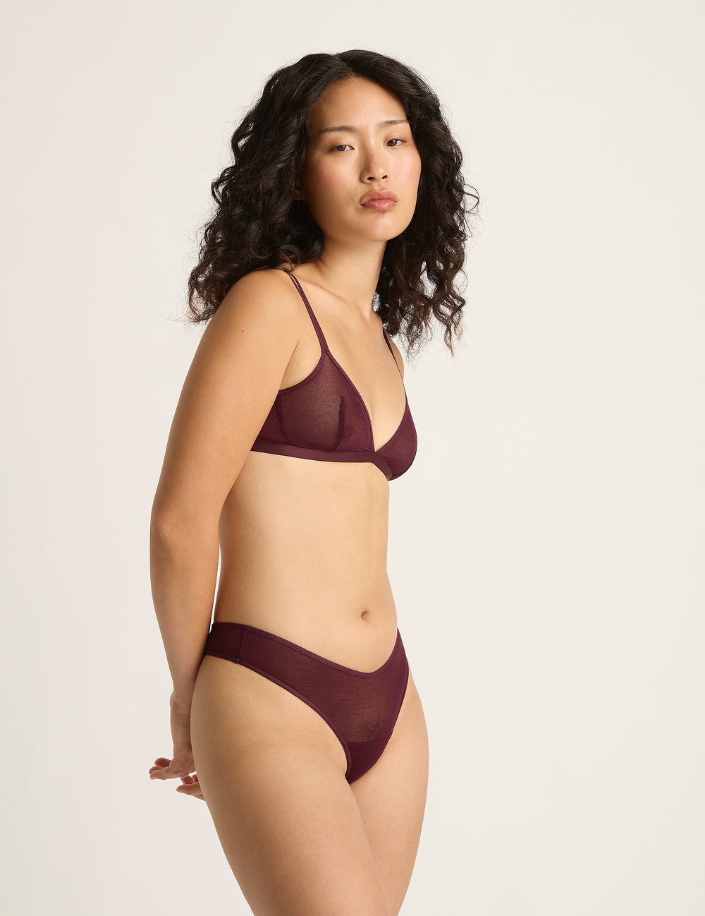 FreeMesh Triangle Bralette - Fig
