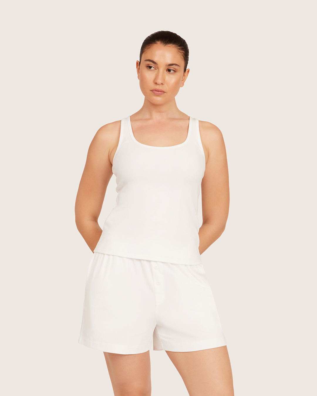 Lounge Shorts - Chalk White