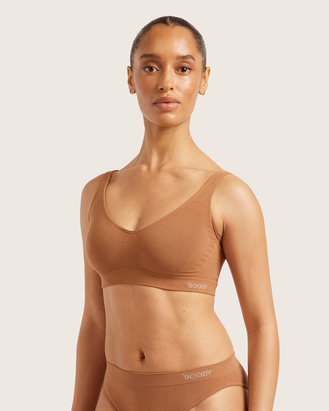 Seamfree Crop Bra - Maple