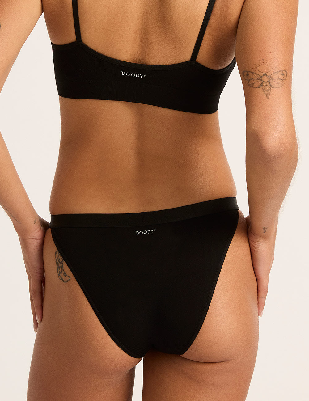 LYOLYTE Hi-Cut Bikini - Black
