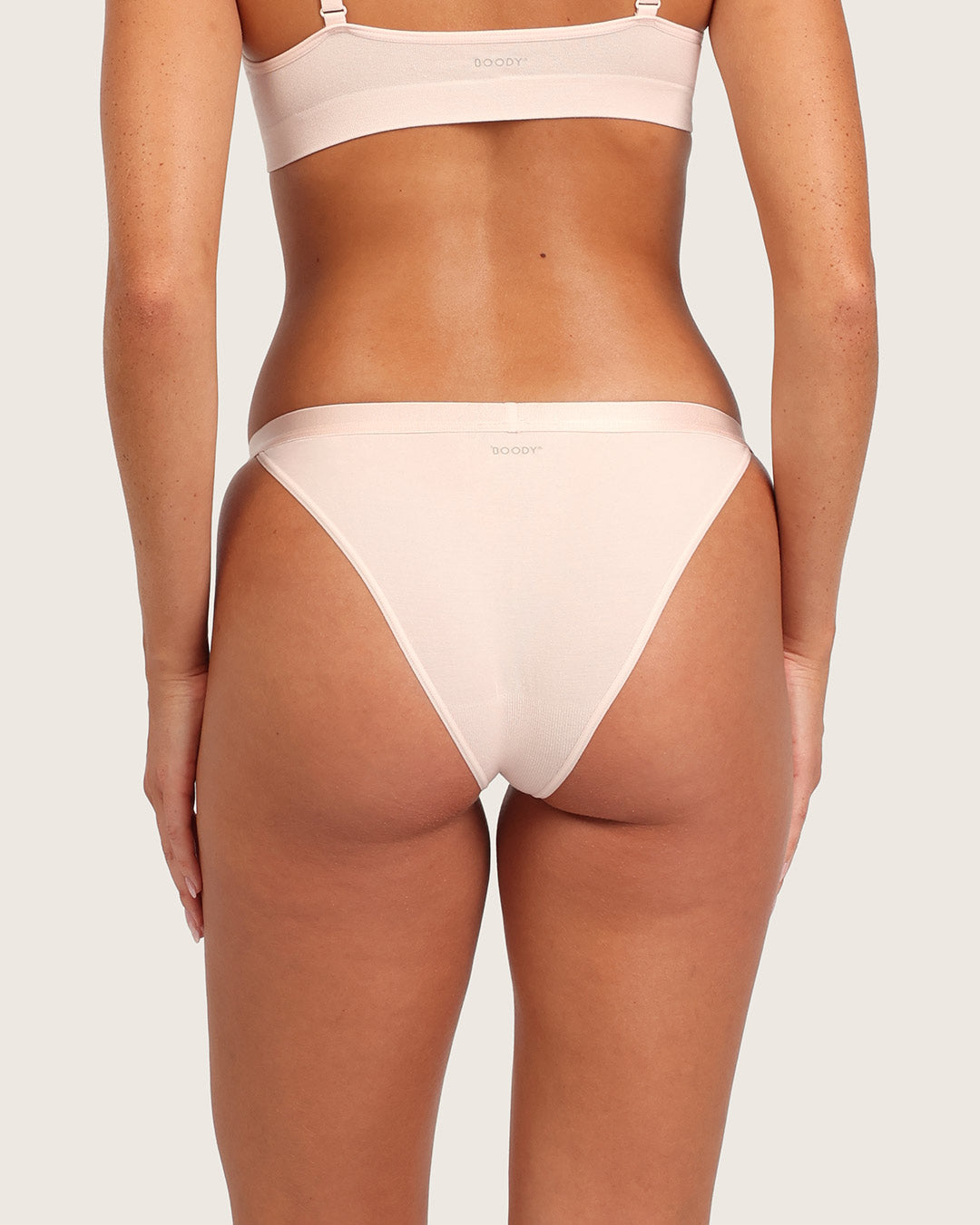 LYOLYTE Hi-Cut Bikini - Powder Pink