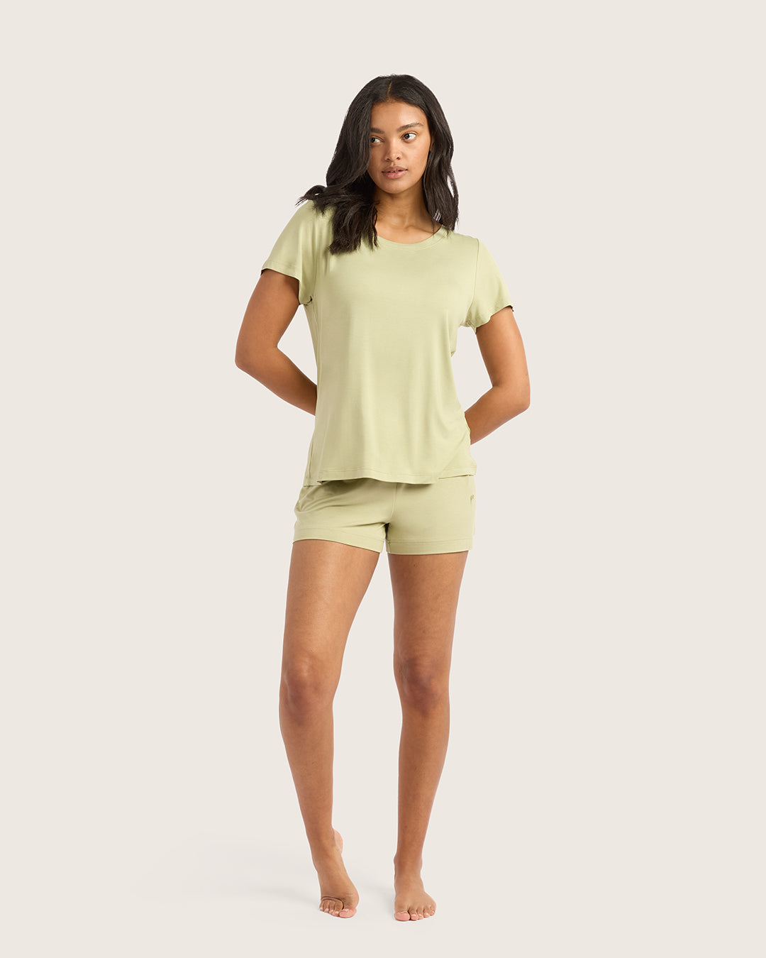 Goodnight Sleep Tee - Sage