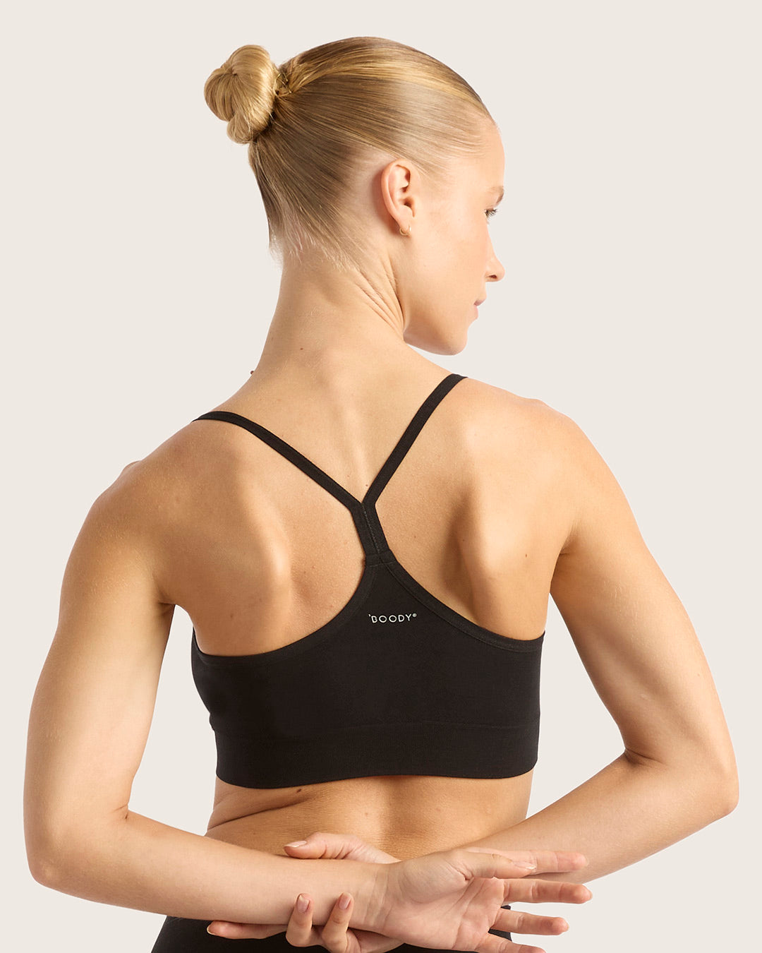 LYOLYTE Racerback Bralette - Black