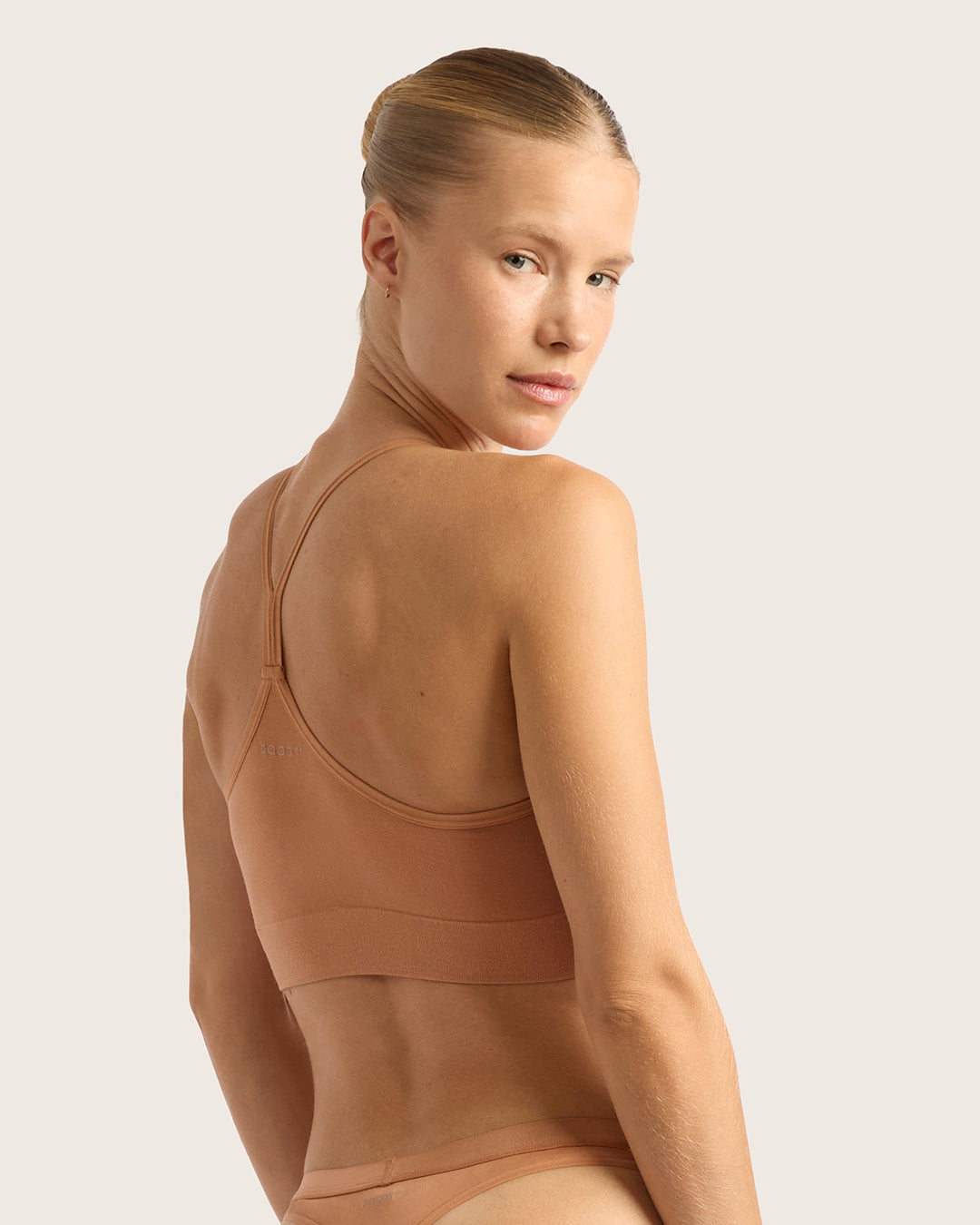 LYOLYTE Racerback Bralette - Dune