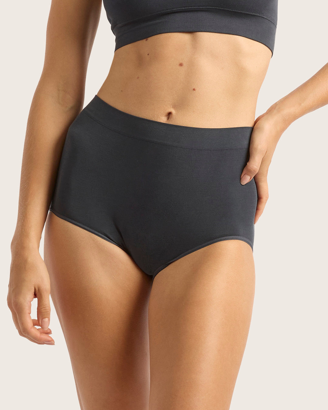 LYOLYTE Full Low Leg Briefs - Storm