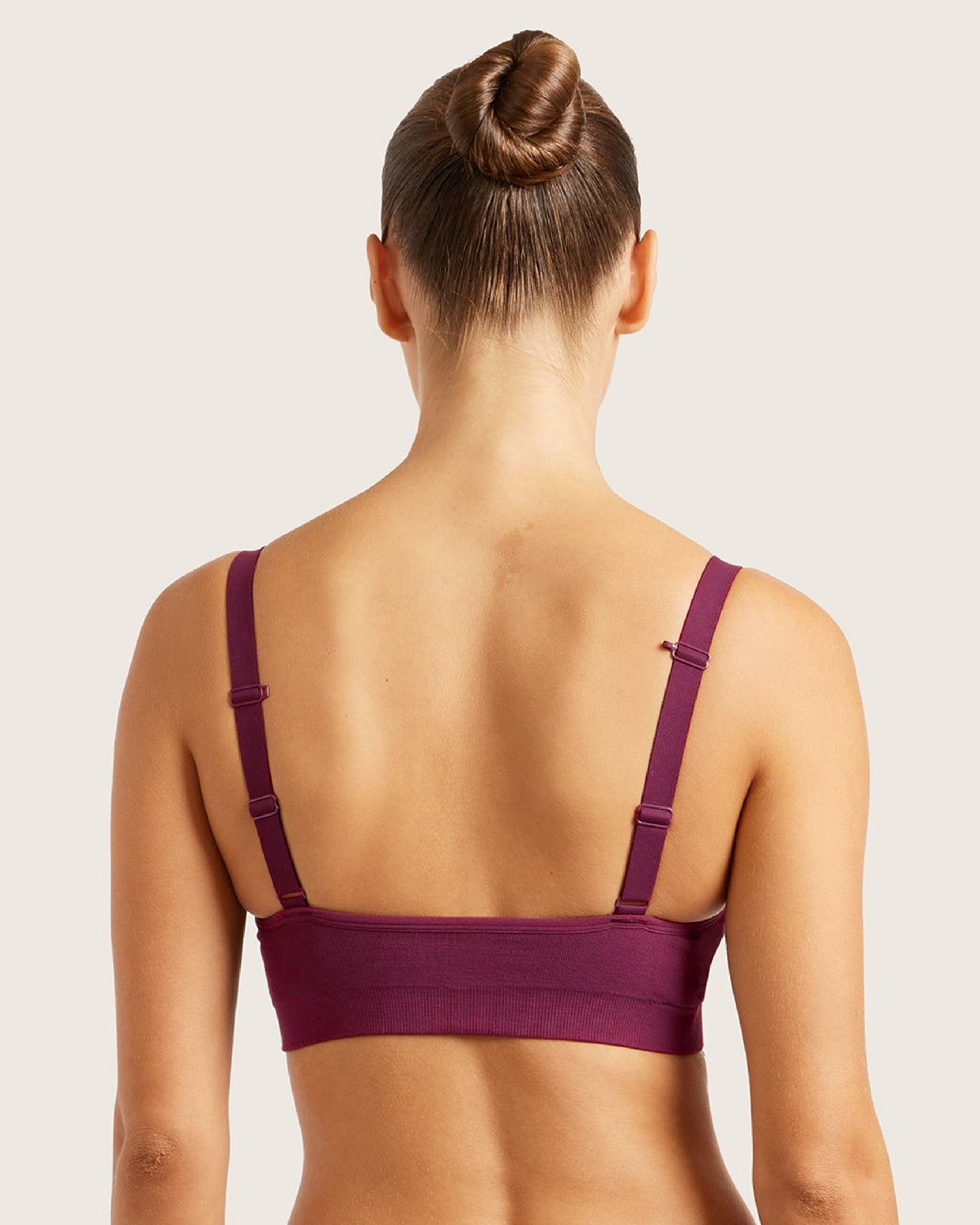 Wireless Full Bust T-Shirt Bra - BCAM Dark Pink