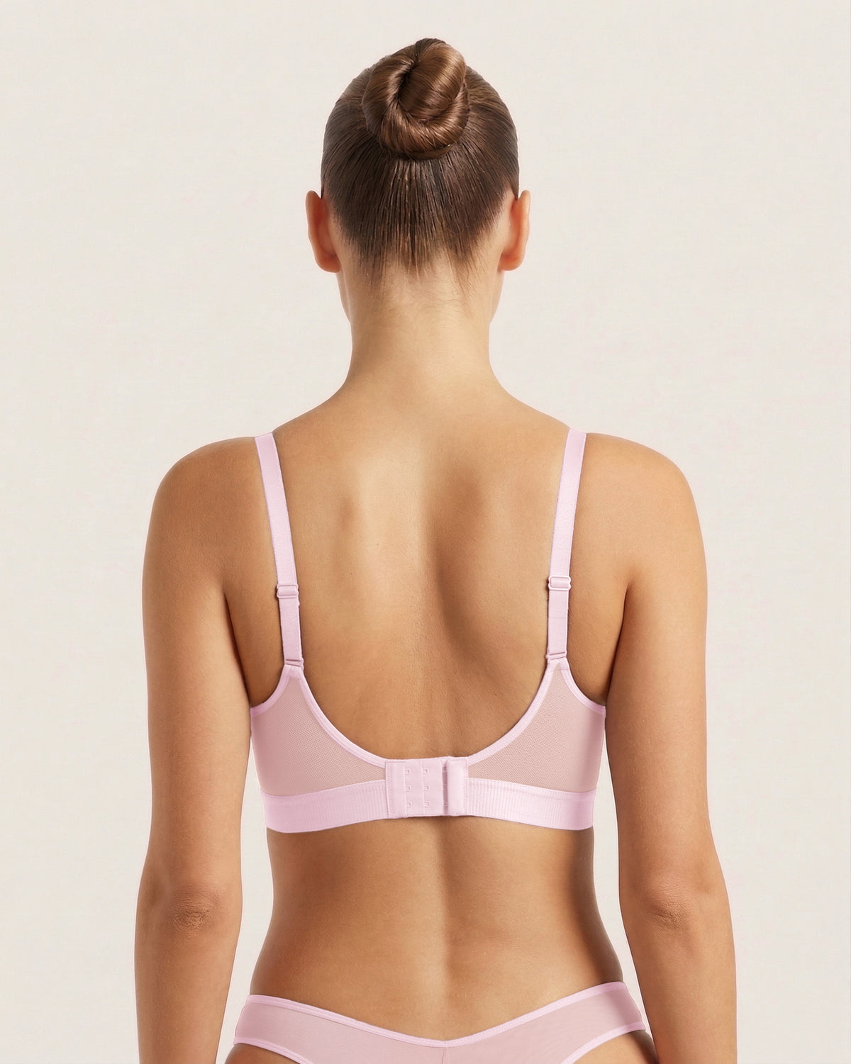 FreeMesh Full Bust Wireless Bra - Pink Sorbet