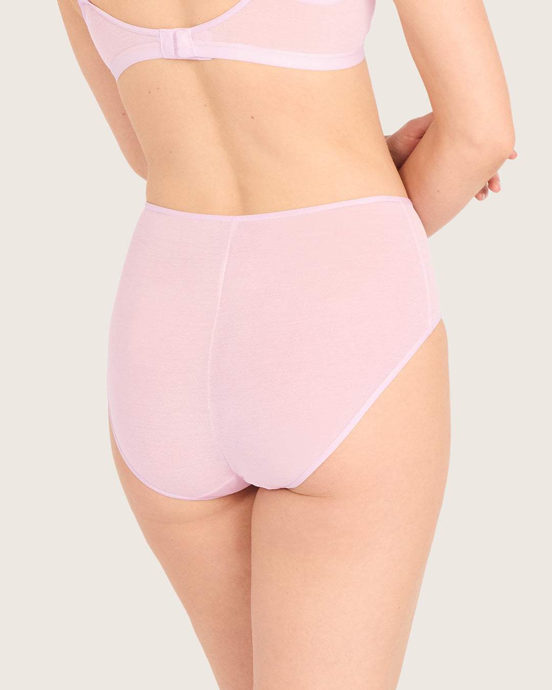 FreeMesh High-Cut Full Briefs - Pink Sorbet