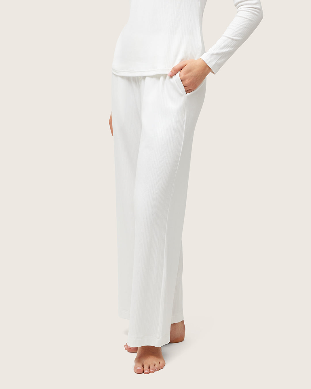 Lounge Pants - Chalk White