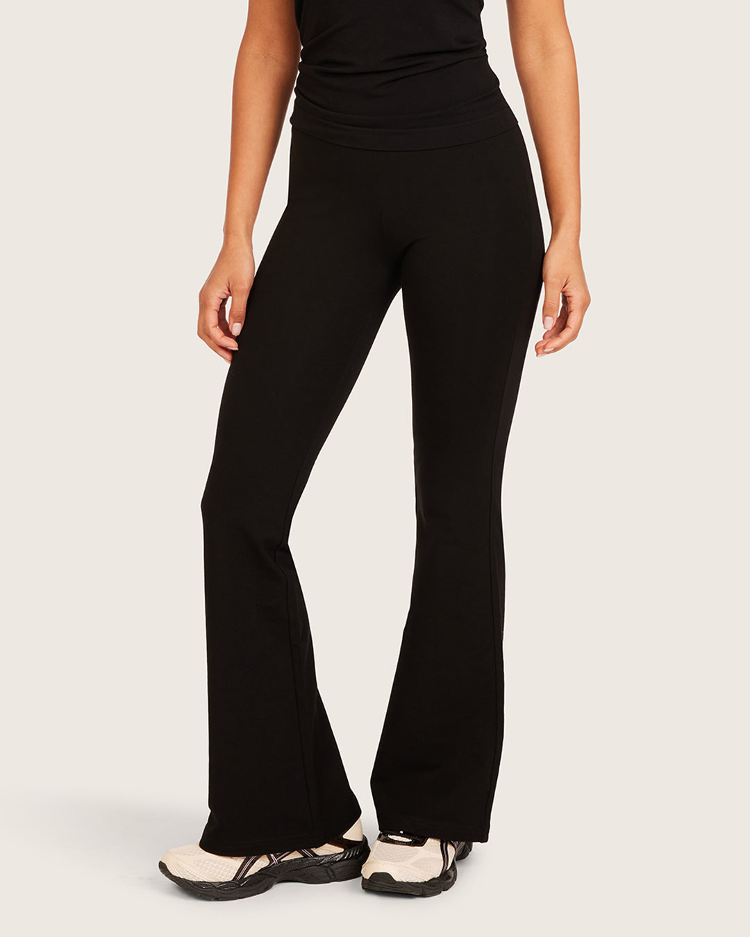 Forme High Waist Flare Pants - Short
