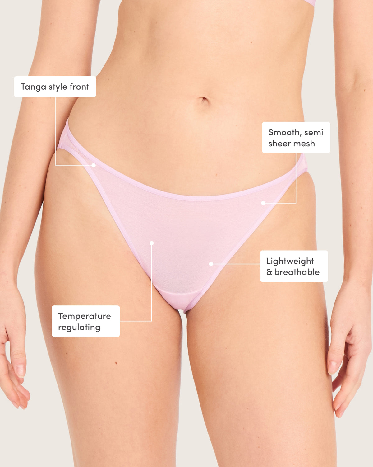 FreeMesh Bikini - Pink Sorbet