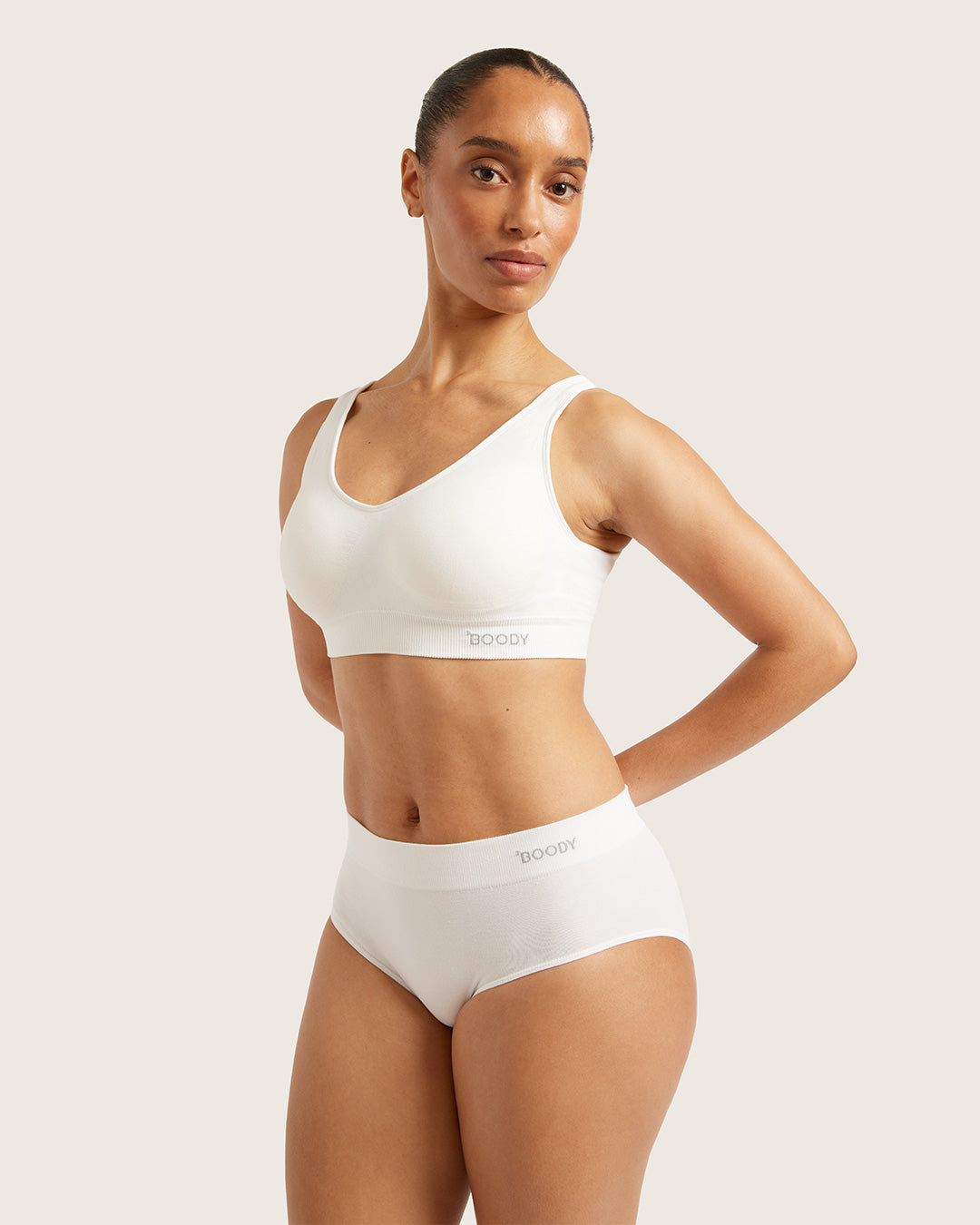 Midi Briefs - White
