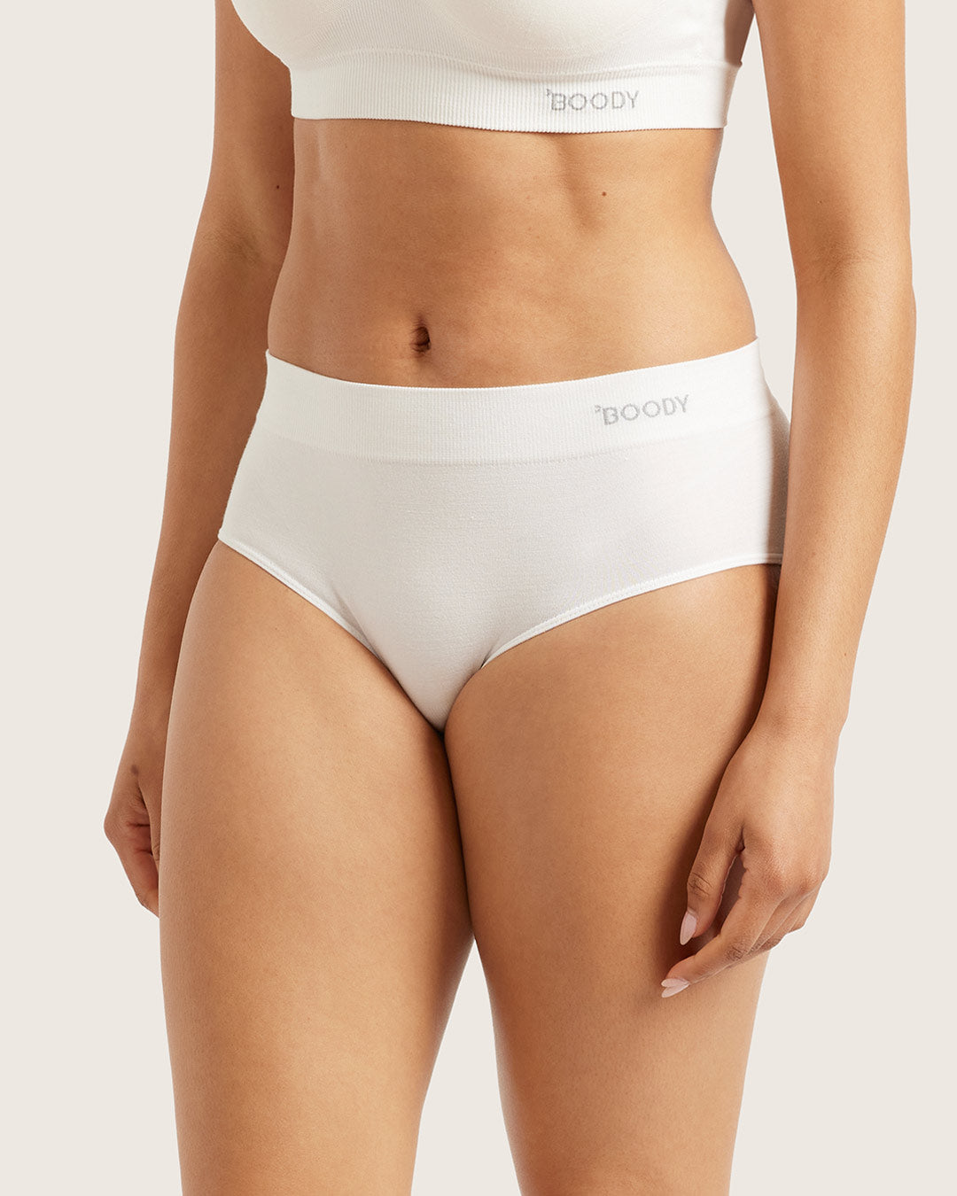 Midi Briefs - White